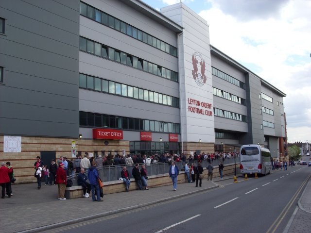 Rear of the West Stand